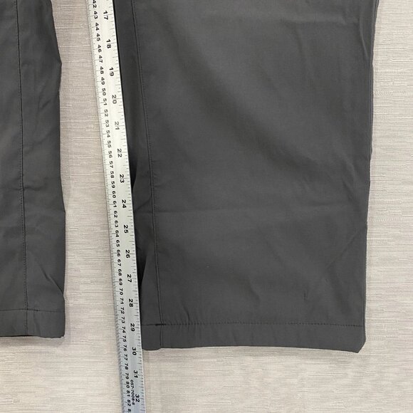 Eddie Bauer Fleece Lined Tech Pants Mens 40 x 30 Gray Water Repellent Insulated - Picture 11 of 14